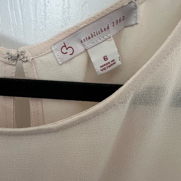 Dressbarn Sleeveless Dress Women’s Size 6 / Champagne - Picture 4 of 5